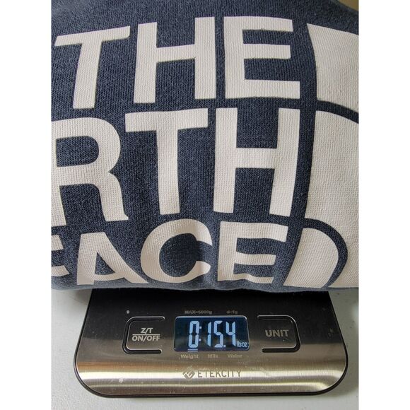 Women's North Face Navy Hoodie Sweatshirt - Medium - Picture 8 of 8